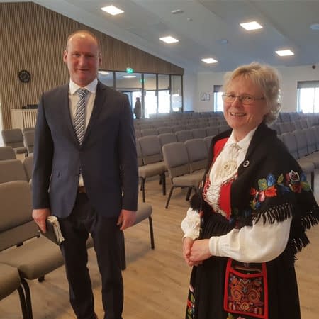 Jørgen Tønnessen og Ingunn Holm